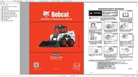 skid steer operating instructions|bobcat operation and maintenance manual.